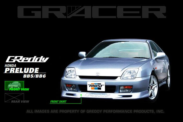 GReddy 97-01 Honda Prelude Urethane Front Lip Spoiler ** Must ask/call to order** - 17050062 Photo - Primary