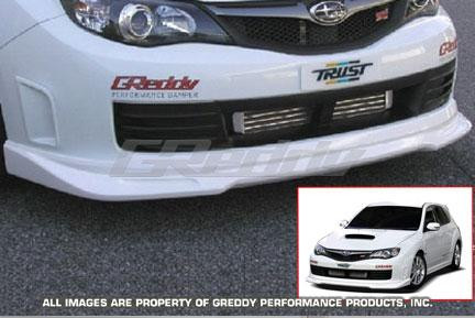 GReddy 08+ WRX & STi Front Lip Spoiler  ** Must ask/call to order** - 17060054 Photo - Primary
