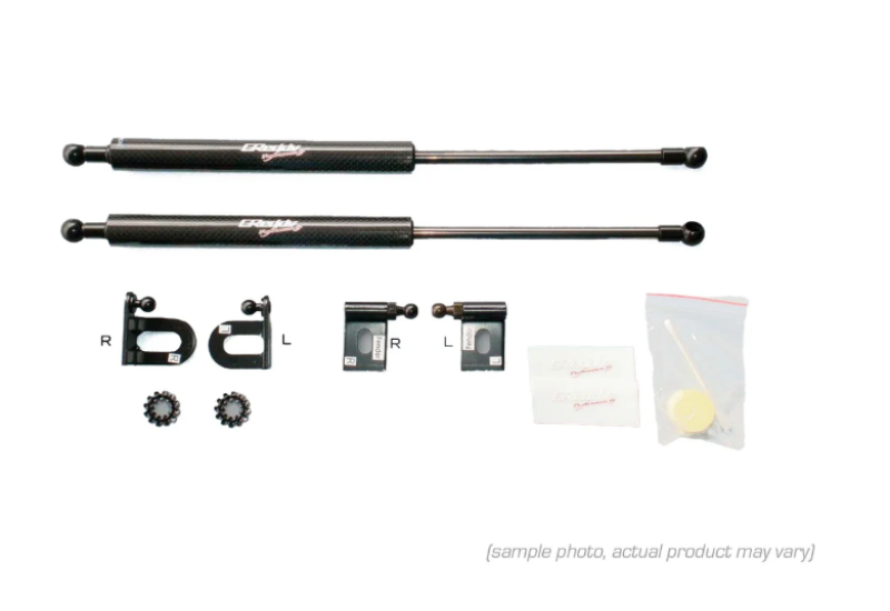 GReddy 98-02 Nissan ER34 Skyline (Non GTR) Engine Hood Lifter Kit (Designed for OEM weight hoods.) - 18520103 User 1