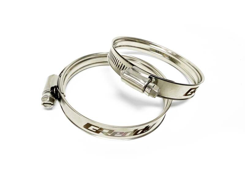 GReddy 30-45mm / No. 24 Dual Bead Boost Clamp - Stainless Steel - 22410045S Photo - Close Up