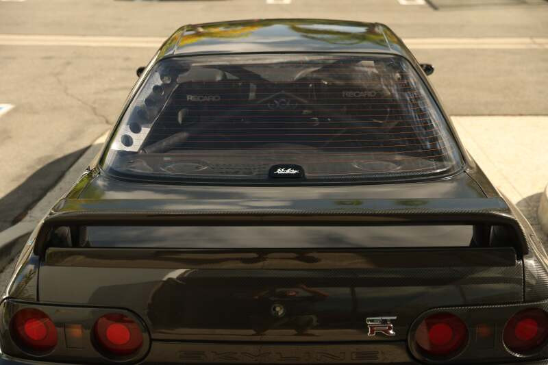GReddy Garage 89-94 Nissan Skyline GT-R R32 Rear Wiper Removal Plate - 44881402 Photo - Close Up