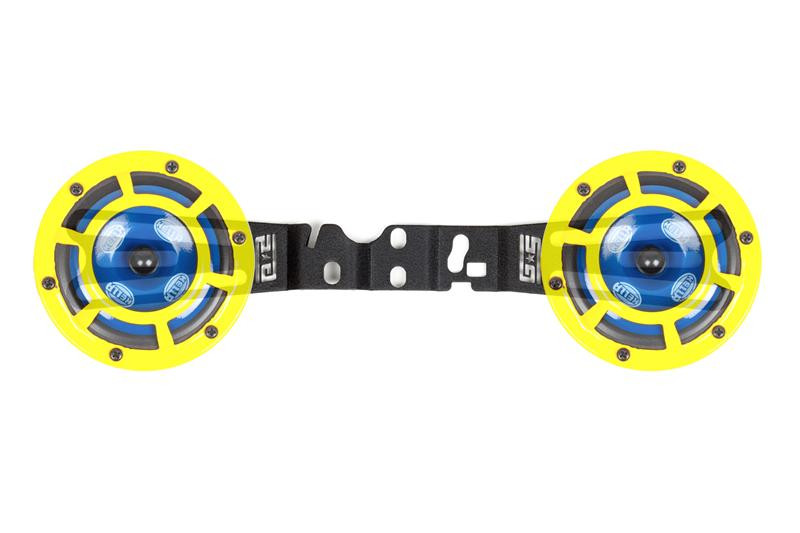 GrimmSpeed 02+ WRX/STi BroTie Hella Horn Mounting Bracket - 040004 Photo - Primary