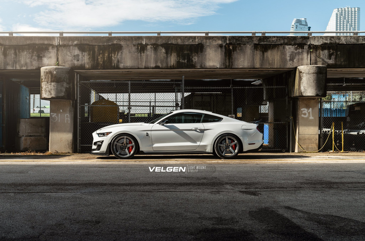 Velgen Classic 5 Wheel Kit 20x11 / 20x11.5 Gloss Gunmetal - 2020-2023 Ford Mustang S550 GT500 Velgen Classic 5 Wheel Kit 20x11 / 20x11.5 Gloss Gunmetal - 2020-2023 Ford Mustang S550 GT500