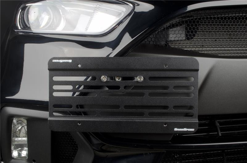 GrimmSpeed 2016+ Ford Focus RS License Plate Relocation Kit - 094070 Photo - Primary