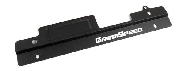 GrimmSpeed 02-07 Subaru Impreza/WRX / 04-07 STI Radiator Shroud w/Tool Tray - Black - 096005 Photo - Primary