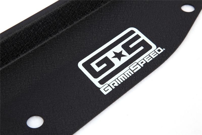 GrimmSpeed 08+ Subaru Impreza/WRX/STI Radiator Shroud w/Tool Tray - Black - 096008 Photo - Primary