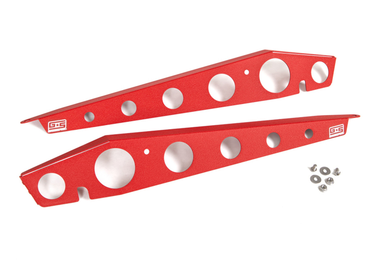 GrimmSpeed 2015+ Subaru WRX/STI Fender Shrouds - Red - 096048