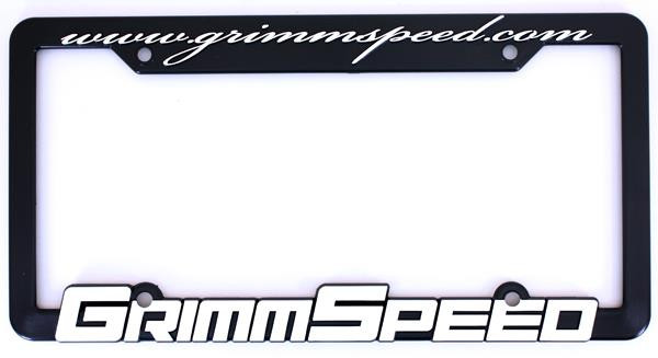 GrimmSpeed License Plate Frame (Pair) - 111002 Photo - Primary