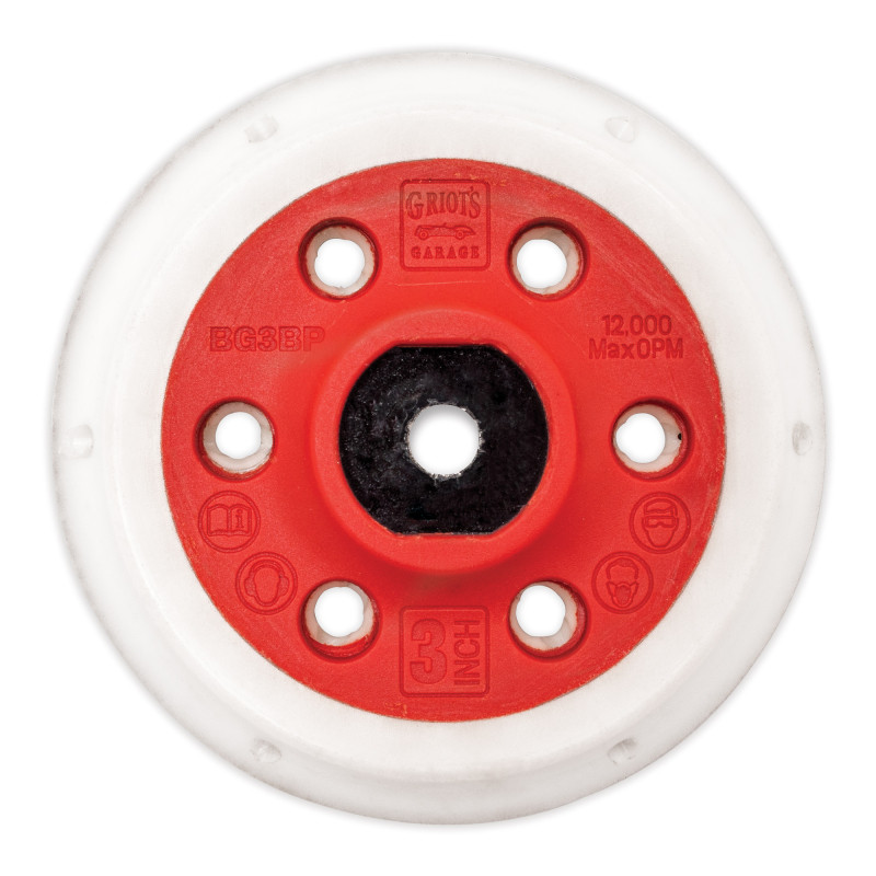 Griots Garage BOSS 3in Backing Plate (Single) - 10371 Photo - Primary