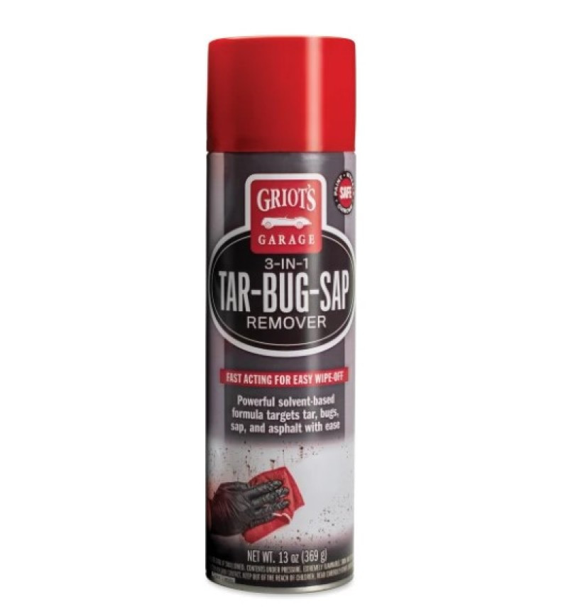 Griots Garage 3-In-1 Tar-Bug-Sap Remover - 13oz - Single (Aerosol) - 10897-1