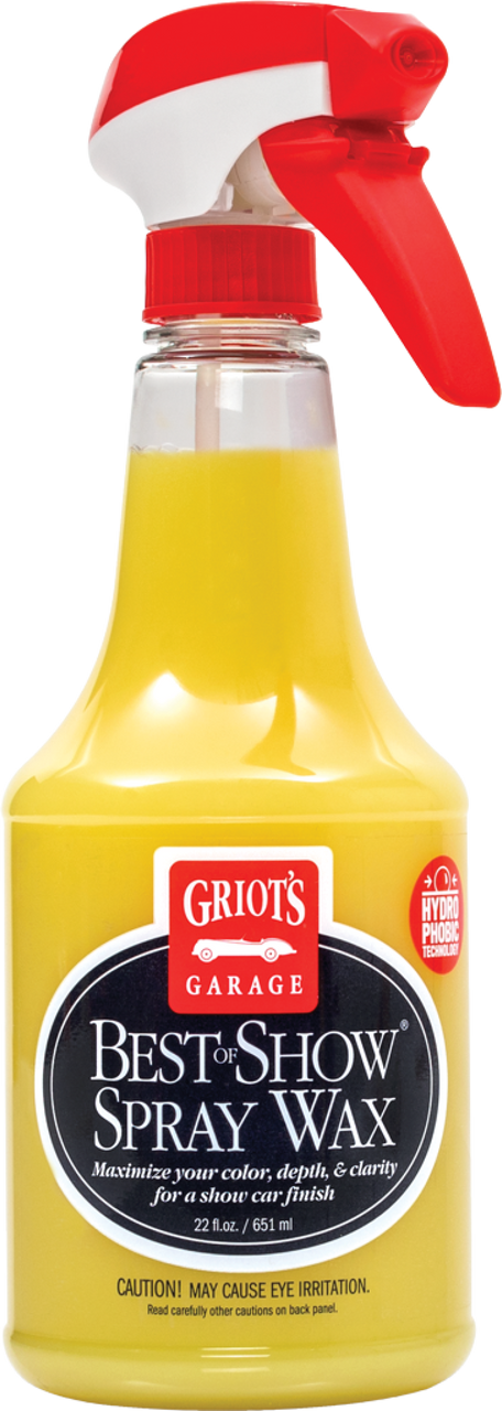 Griots Garage Best of Show Spray Wax - 22oz - 10968