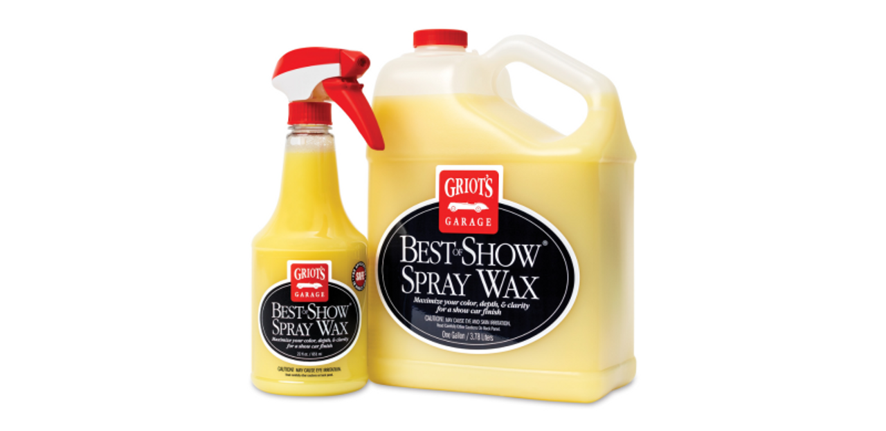 Griots Garage Best of Show Spray Wax - 1 Gallon - 10969