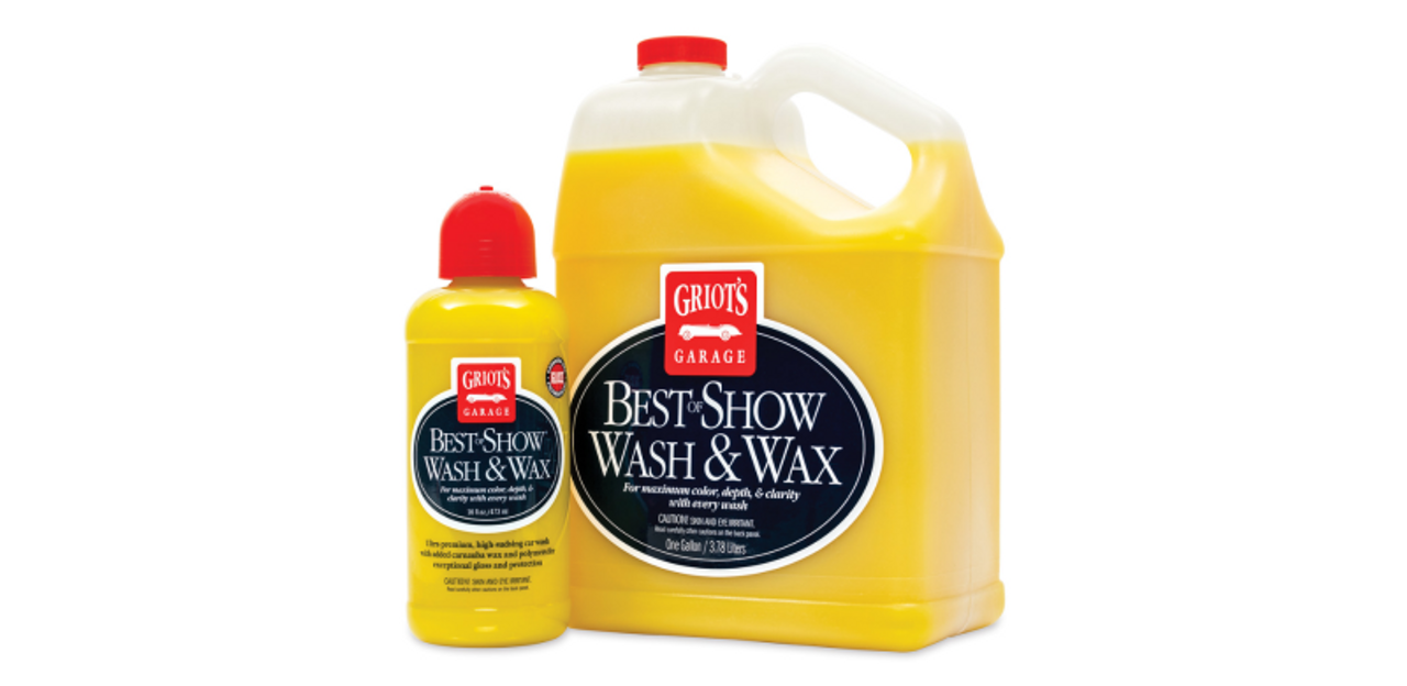 Griots Garage Best of Show Wash & Wax - 1 Gallon - 11396