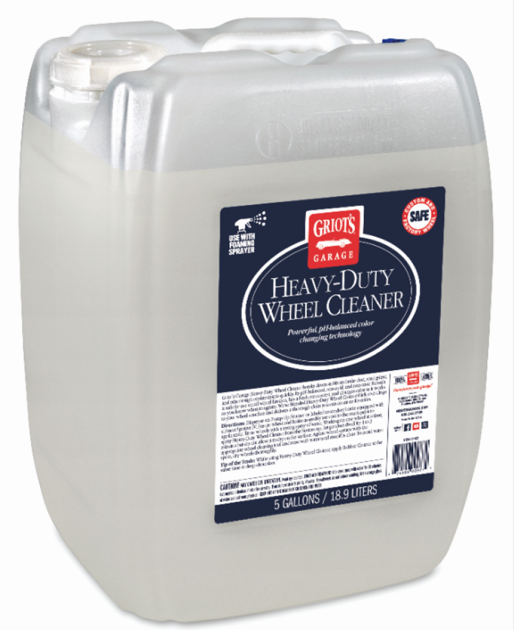 Griots Garage Heavy-Duty Wheel Cleaner - 5 Gallons (Minimum Order Qty of 2 - No Drop Ship) - 55122