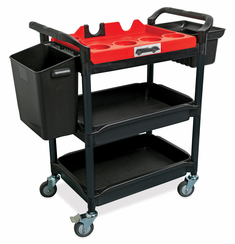 Griots Garage Ultimate Detailing Cart w/Trays & Bins - 92528FULCRT Photo - Primary