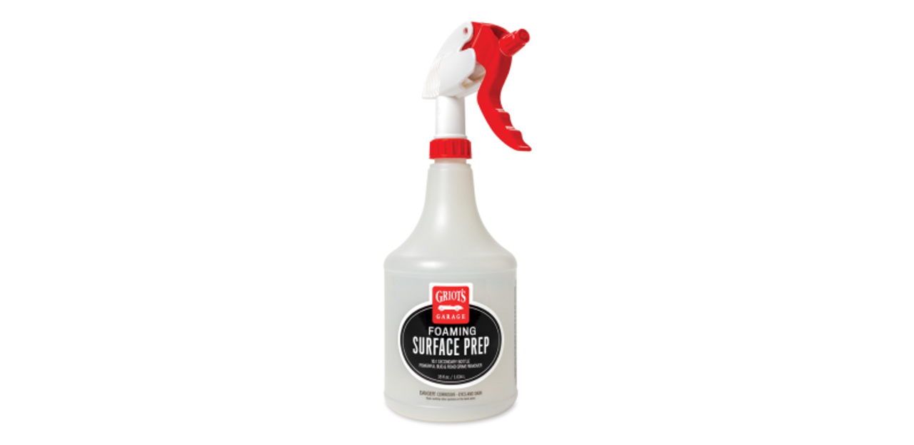 Griots Garage Foaming Surface Prep Secondary Bottle - 35oz - B3110