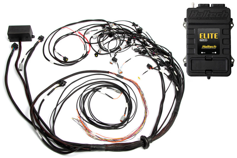 Haltech Elite 2500 Terminated Harness ECU Kit w/OE Injector Connectors - HT-151368