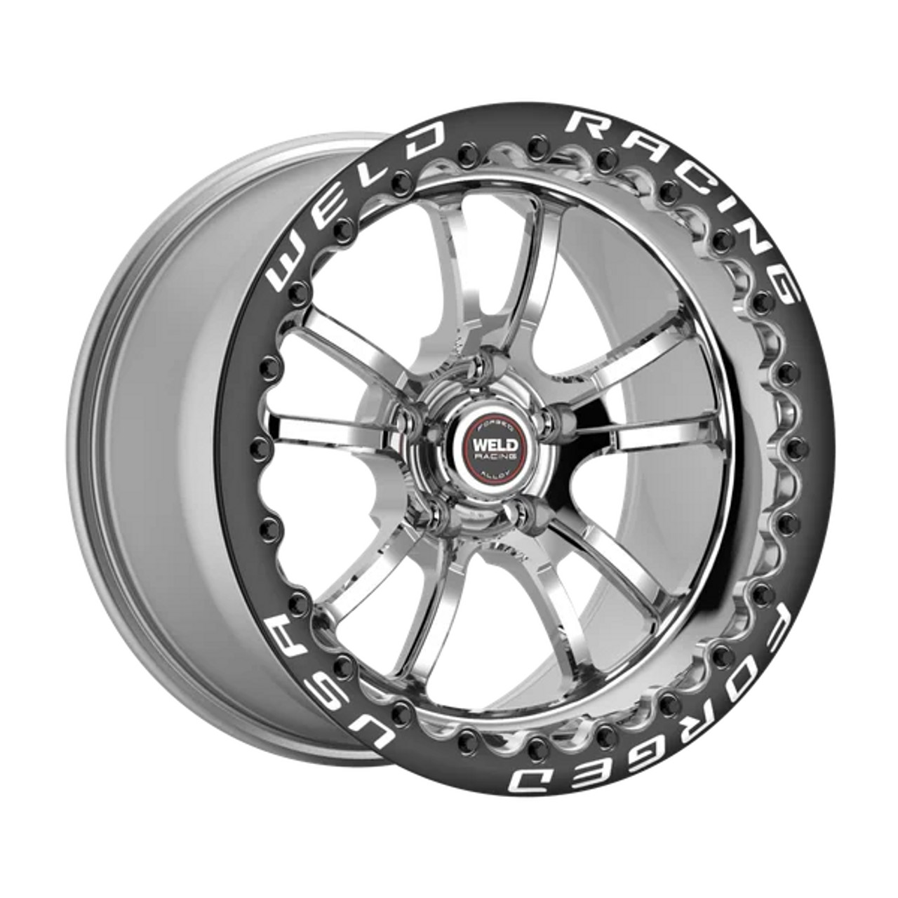 Weld Wheels S70 Polished Beadlock 17x10 Rear Wheel - CTS-V / Camaro
