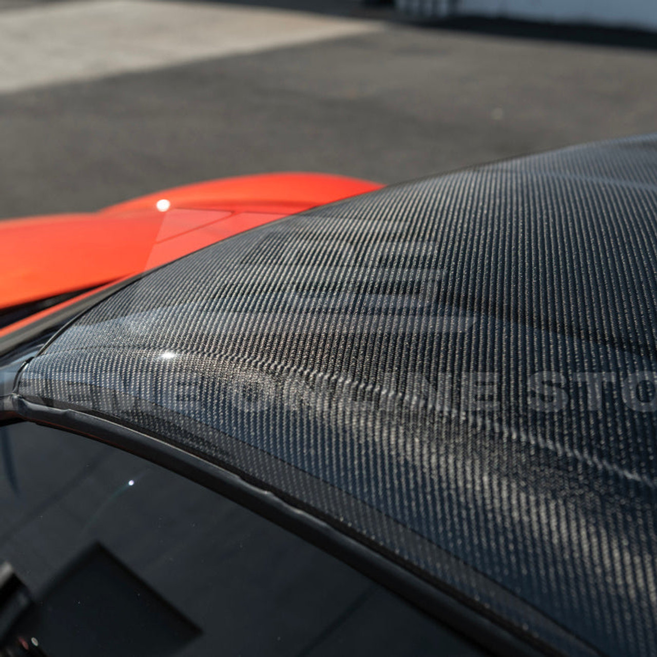 EOS Carbon Fiber Targa Roof Panel - 05-13 C6 Corvette Base / GS (ROOF-1214-BKCF)