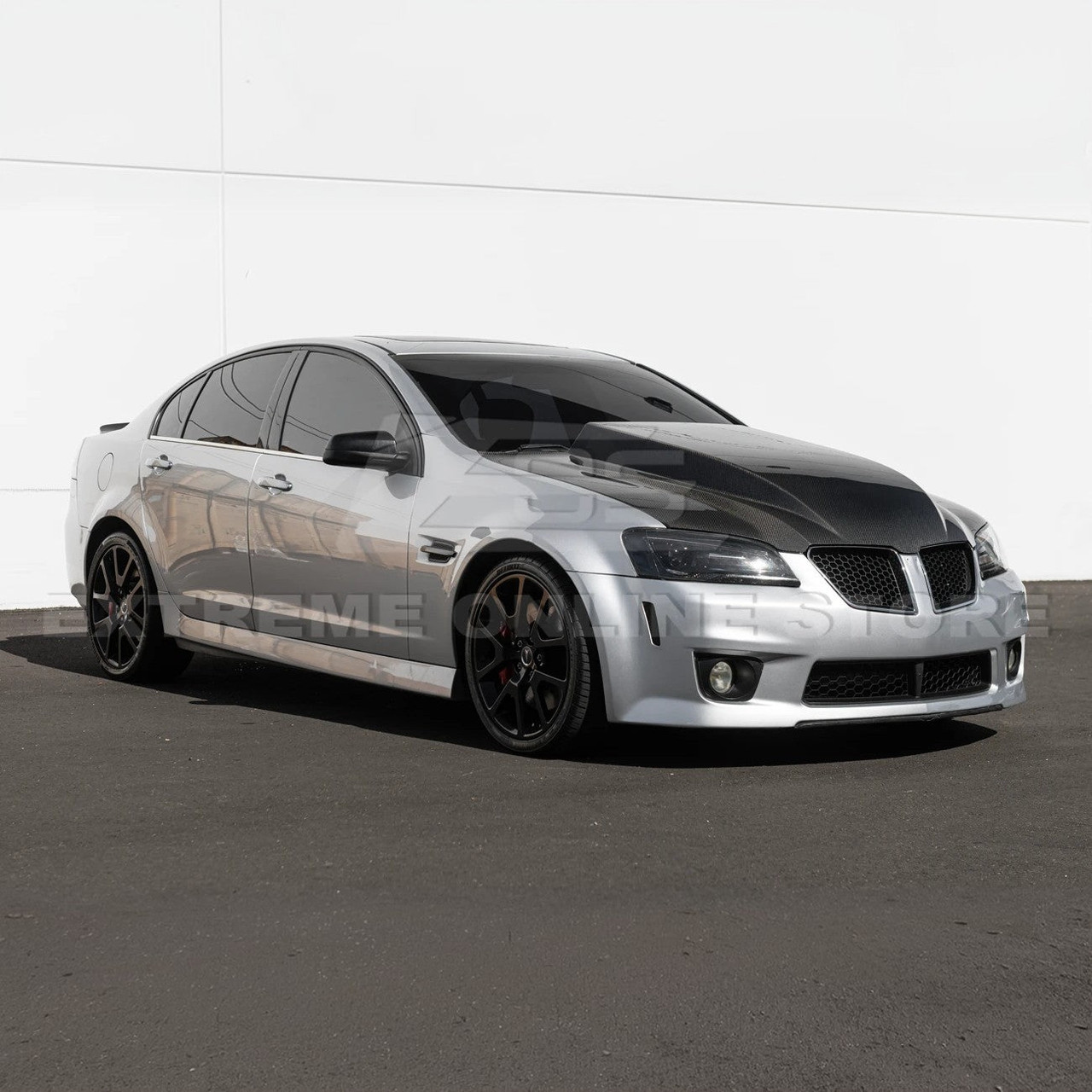 EOS Carbon Fiber Cowl Hood - 08-09 Pontiac G8 (HOOD-943-BKCF)