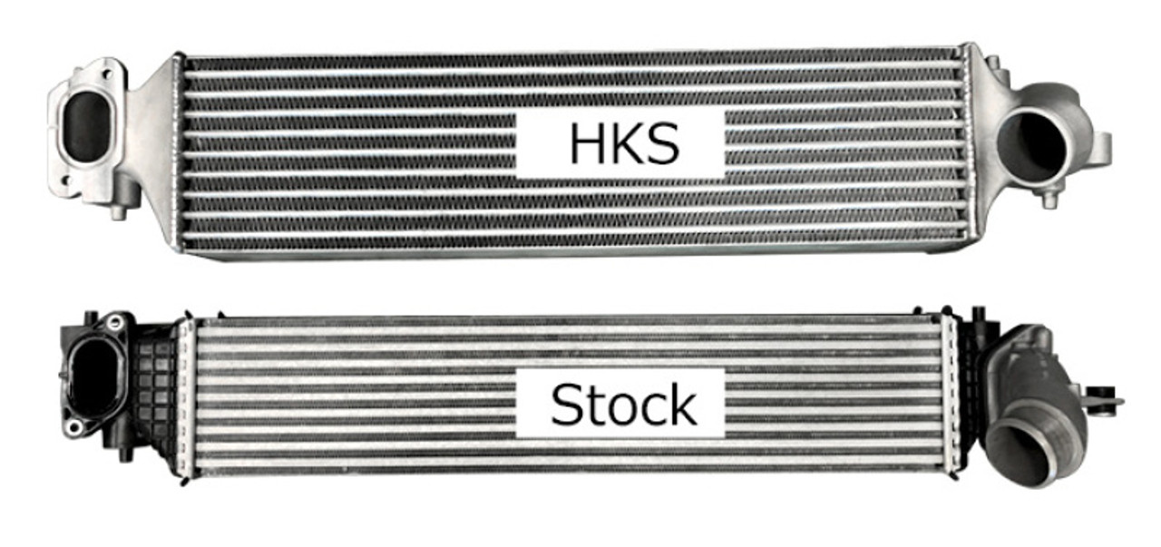 HKS Intercooler Kit w/o Piping Civic Type R FK8 K20C - 13001-AH005