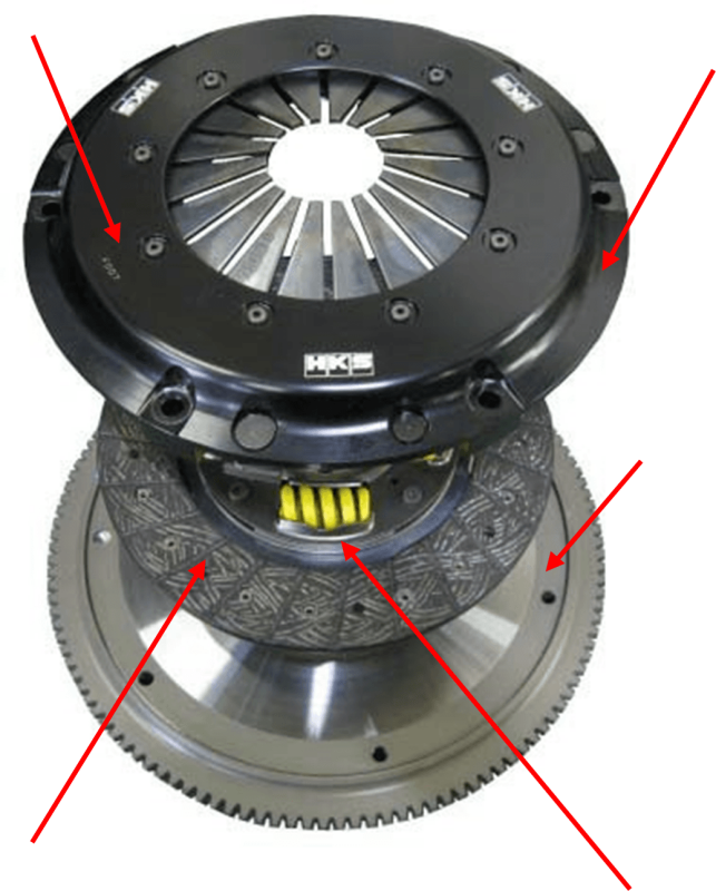HKS 2022+ Toyota GR86 / 2022+ Subaru BRZ LA Clutch Kit - 26010-AT002 Photo - Close Up