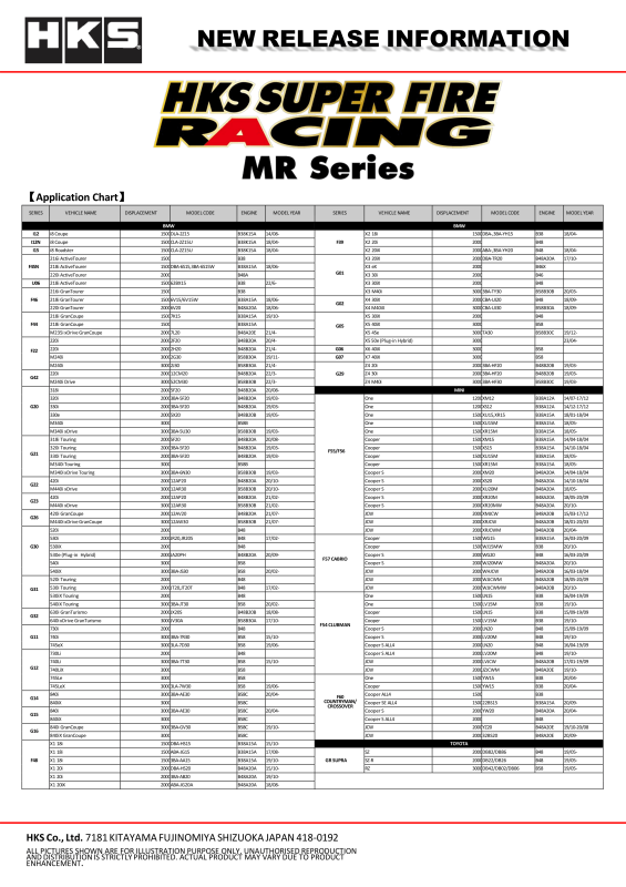 HKS Super Fire Racing MR40XLB - 50003-MR40XLB Photo - Primary