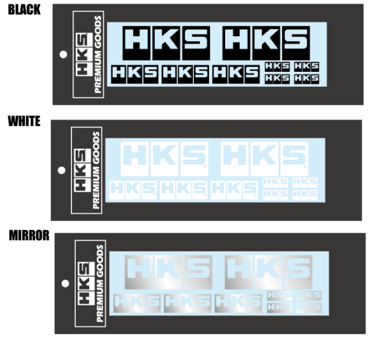 HKS LOGO Sticker a la carte MIRROR - 51003-AK148