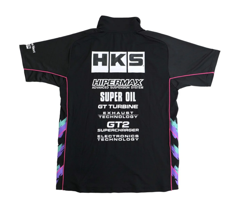 HKS TEAM HALF ZIP POLO SHIRT 2025 L - 51007-AK698 User 1