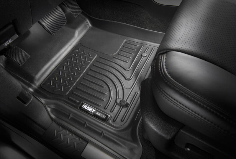 Husky Liners 19-22 RAM 2500/3500 Std Cab (Vinyl Floor) WeatherBeater Front Floor Liners - Black - 13781