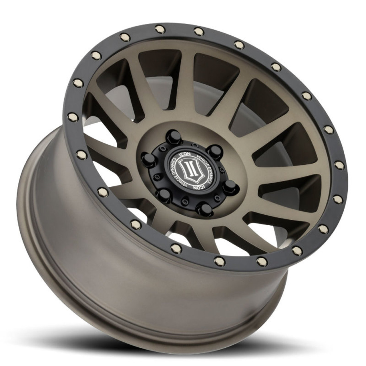 ICON Compression 18x9 6x135 6mm Offset 5.25in BS Bronze Wheel - 2018906352BR