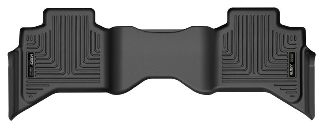 Husky Liners 09-10 Dodge Ram 1500 Ext Cab WeatherBeater Black 2nd Seat Floor Liners - 19031