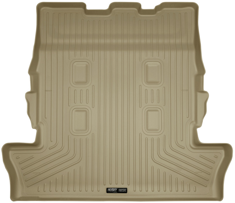 Husky Liners 08-11 Lexus LX570 Weatherbeater Tan Rear Cargo Liner (Folded 3rd Row) - 25343