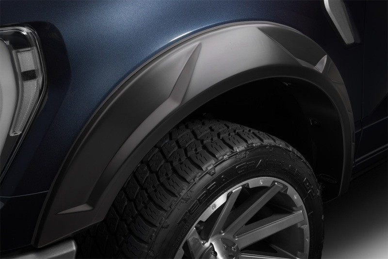 Husky Liners 21-24 Ford F-150 (Exl. F150 Lightning) DRT Style Fender Flares (Smooth) 4pc - Blk - 2802972