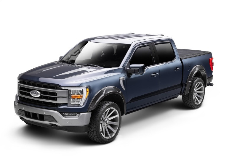Husky Liners 21-24 Ford F-150 (Exl. F150 Lightning) DRT Style Fender Flares (Smooth) 4pc - Blk - 2802972