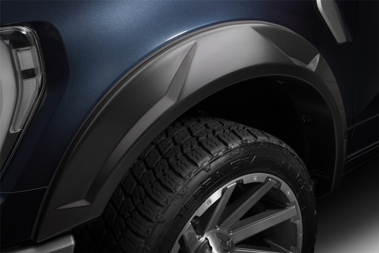 Husky Liners 19-23 RAM 1500 Classic (Excl. Rebel) DRT Style Fender Flares (Smooth) 4pc - Blk - 2805932