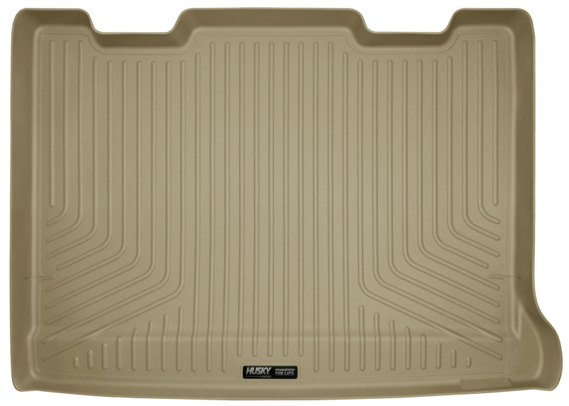 Husky Liners 07-13 GM Escalade/Suburban/Yukon WeatherBeater Tan Rear Cargo Liners (Behind 3rd Row) - 28263
