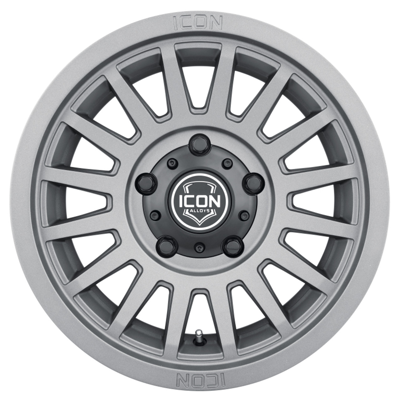 ICON Recon SLX 18x9 6x135 BP 6mm Offset 5.25in BS 87.1mm Hub Bore Charcoal Wheel - 3618906352CH