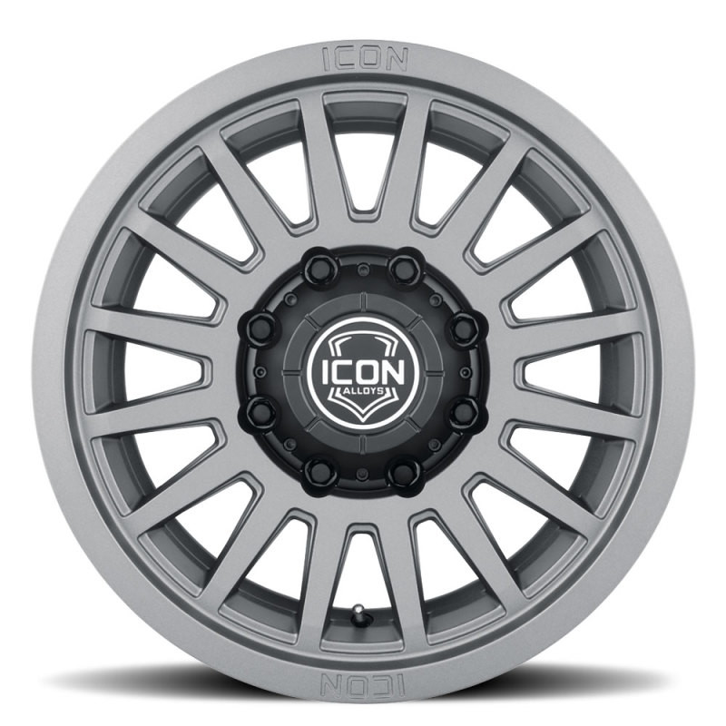 ICON Recon SLX 18x9 8x180 BP 12mm Offset 5.5in BS 124.2mm Hub Bore Charcoal Wheel - 3618908955CH