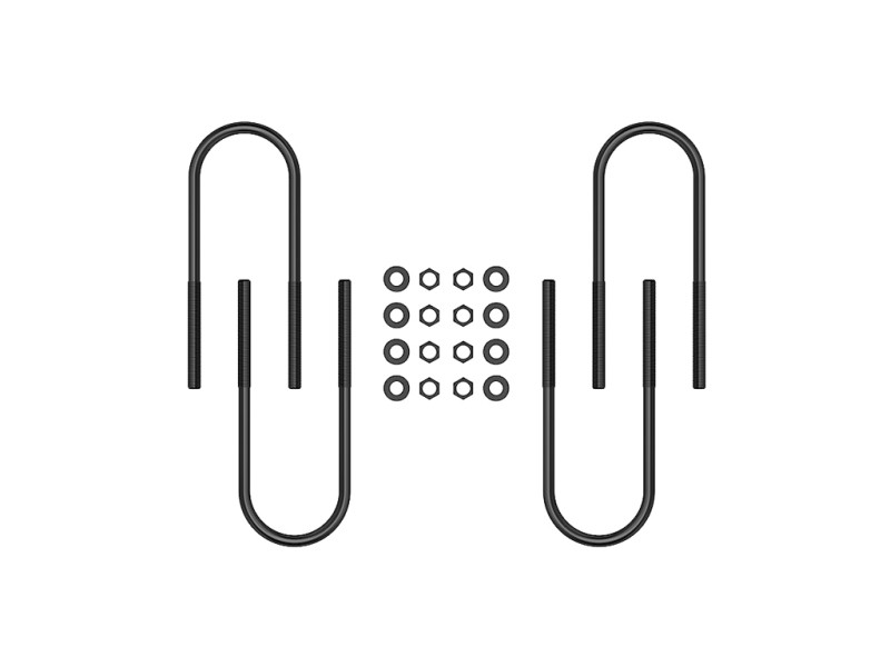 ICON 99-10 Ford F-250/F-350 Rear 12in U-Bolt Kit - 37004