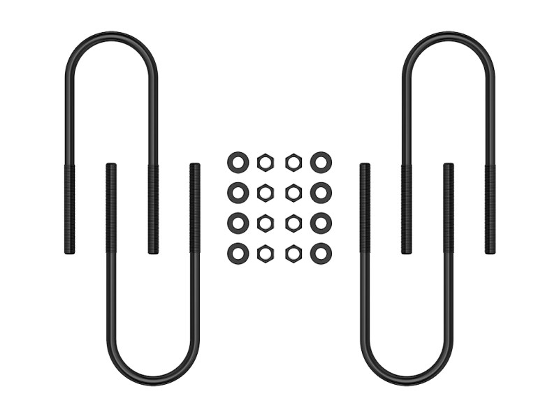 ICON 99-10 Ford F-250/F-350 Dually Rear 17in U-Bolt Kit - 37022