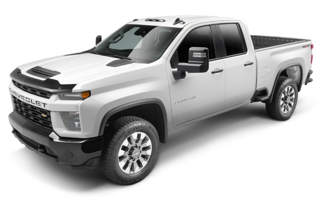 Husky Liners 20-23 GMC Sierra 2500/3500HD Aeroskin Hood Protector - Smoke - 2842185