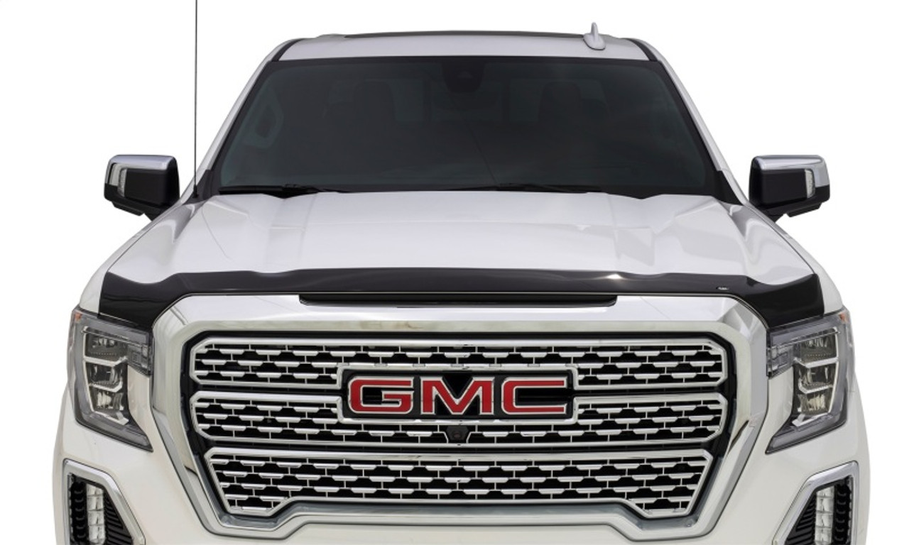 Husky Liners 20-23 GMC Sierra 2500/3500HD Aeroskin Hood Protector - Smoke - 2842185