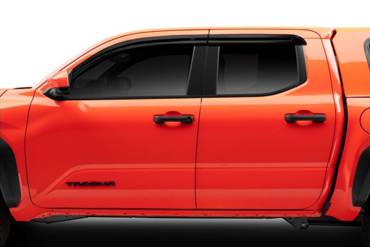 Husky Liners 2024 Toyota Tacoma DC Ventvisor Low Profile (4pc) - Smoke - 2854135