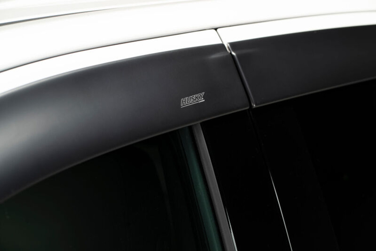 Husky Liners 05-20 Nissan Frontier CC Ventvisor Low Profile 4pc - Matte Black - 2857037
