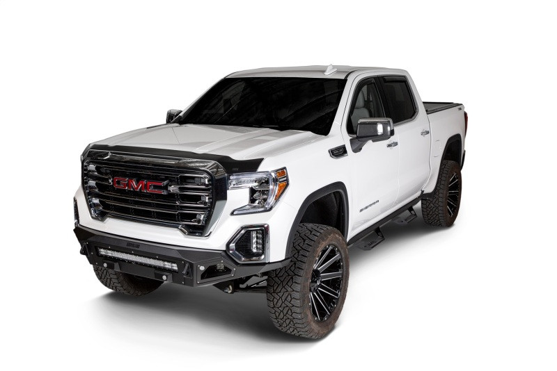 Husky Liners 15-19 GMC Sierra 2500/3500HD (Excl Induction Sys Hood) Aeroskin Low Profile - Matte Blk - 2877085