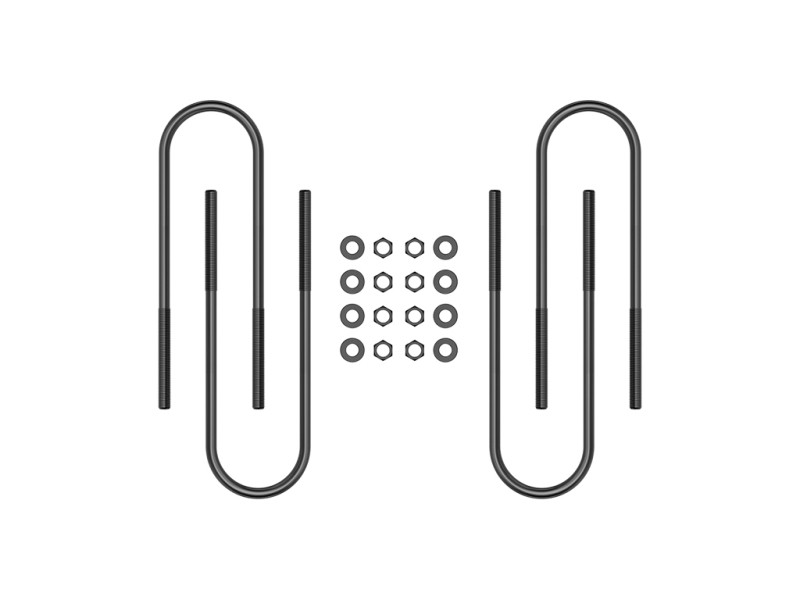 ICON 2011+ Ford F-250/F-350 Rear 15in U-Bolt Kit - 67003