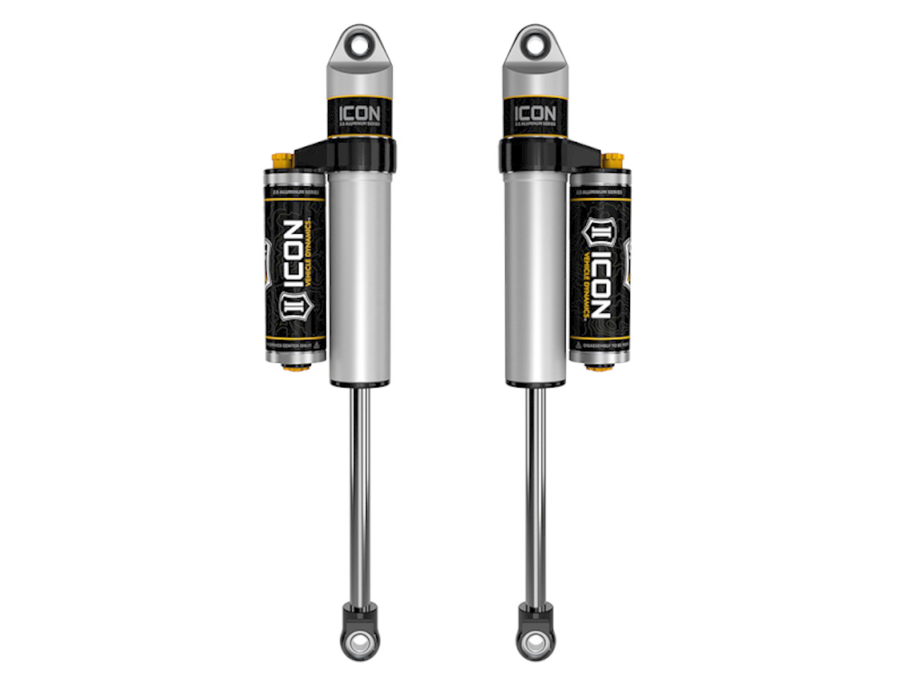 ICON 01-19 GM HD 0-1in Rear / 2007+ GM 1500 4in Rear 2.5 Series Shocks VS PB CDCV - Pair - 77701CP