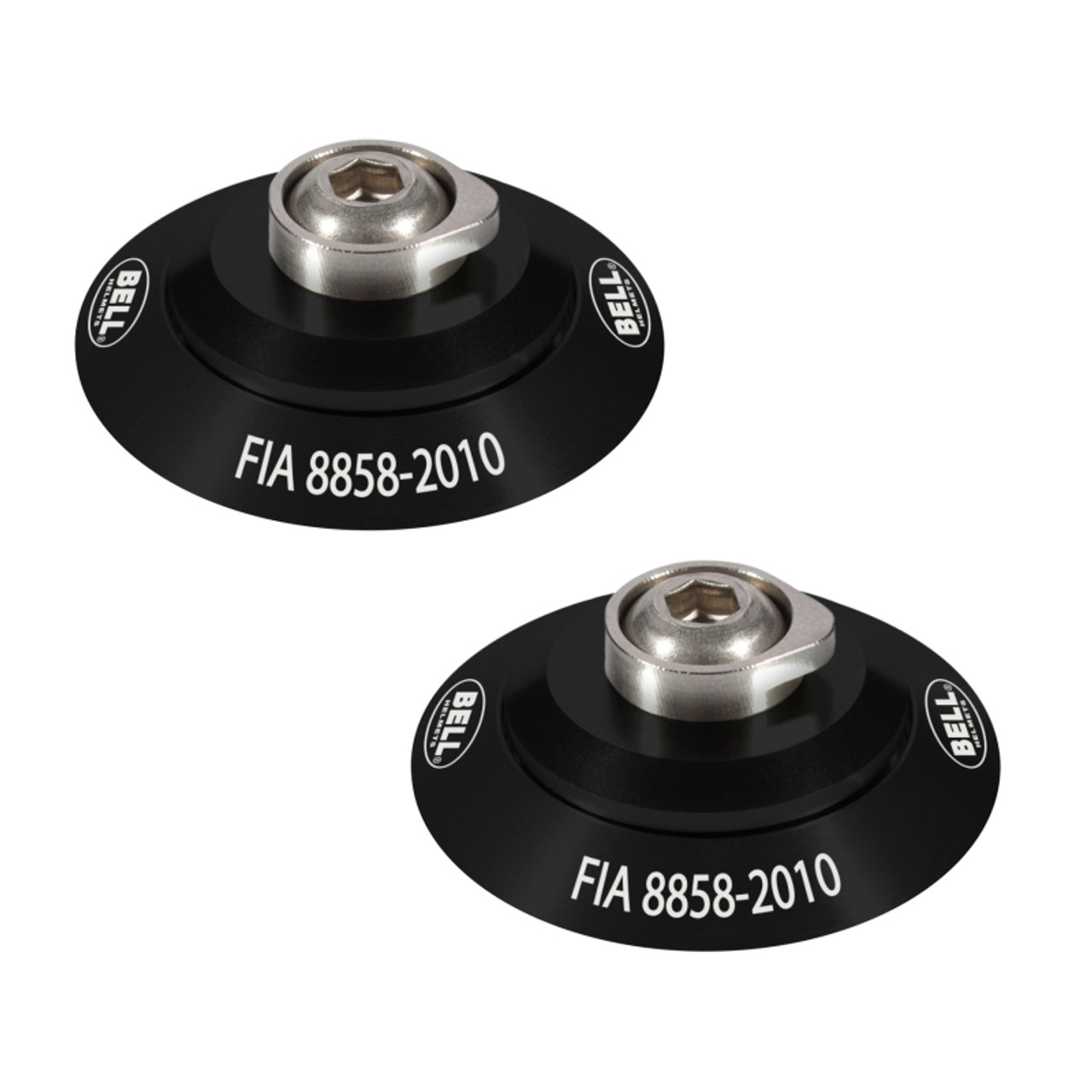 Bell HANS Clip Set - Black FIA8858-2010 - 2100002
