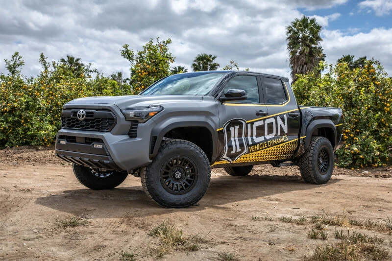 ICON 2024+ Toyota Tacoma 1.25in-3in Stage 5 Suspension System - Billet - K53295 Photo - lifestyle view
